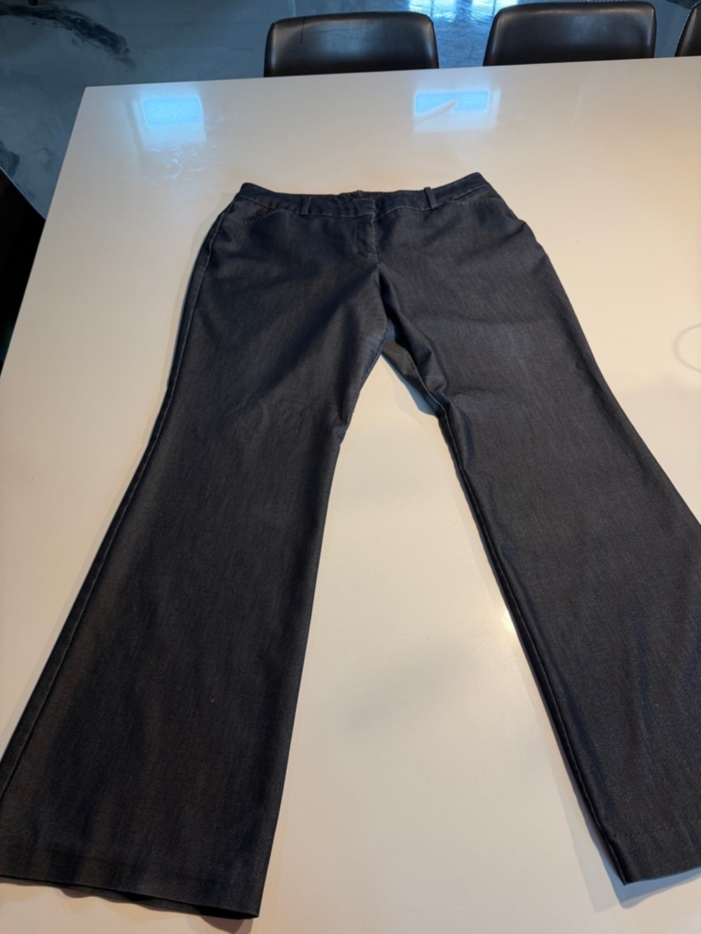 14 Women's Worthington Modern Fit Black Wide-Leg Trousers